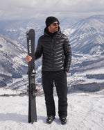 Doudoune-chauffante-de-ski