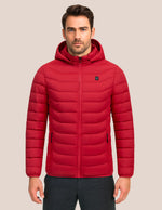 Doudoune Chauffante Rouge