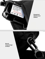 gant chauffant avec batterie électrique