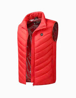 gilet-chauffant-de-couleur-rouge
