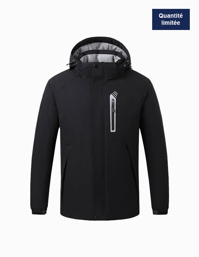Veste Chauffante Heatcore V215 Homme Sans Manches - 12h De Chaleur, Tissu Coupe-Vent