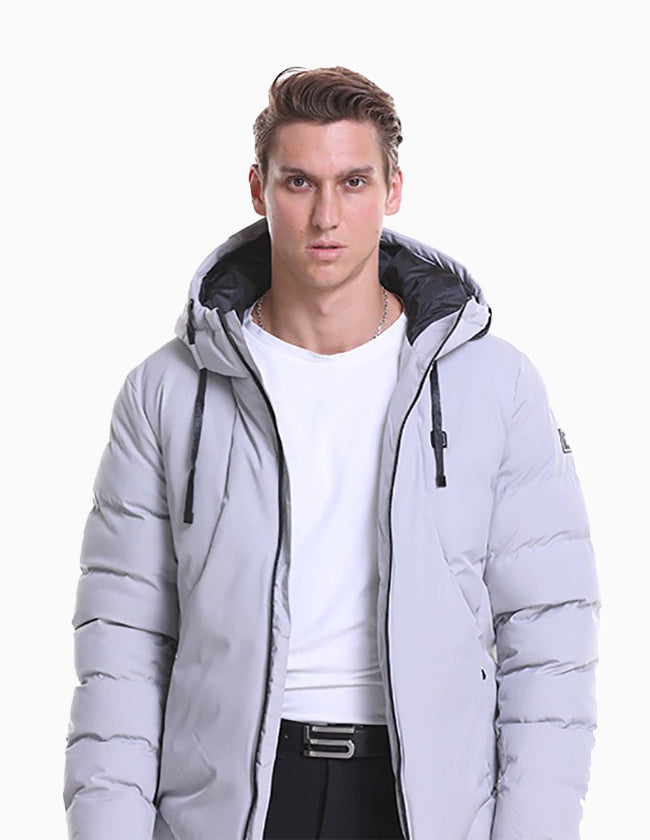 Heated vest men with bluetooth cable